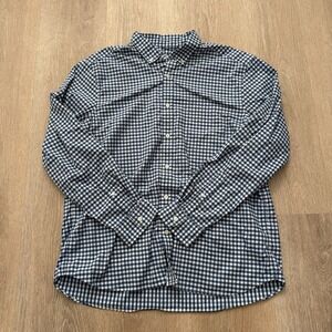 Vineyard Vines Shirt Men XL On The Go Performance OTG Brrr Gingham‎ Check Blue